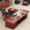 Office Desk: 1.6m Executive Mahogany Office Desk thumb 0