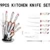Kitchen Knife 9pcs set thumb 2