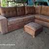 Brown 6seater sofa set on sale made by order thumb 1