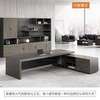 Office Desk: 2 - Piece Executive Home Office Executive Desk thumb 1