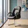 Office Chairs : Ergonomic Leather Guests Waiting Seat thumb 2