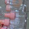 Premium 5-in-1 Clear Travel Bottle Set with Pink Pumps thumb 2