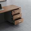 Office Desk: 120cm  Executive Office Desk With Drawers thumb 2