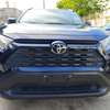 Toyota RAV4 dark blue 2019 petrol thumb 0