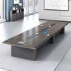 Boardroom Table: 3000mm Gray Executive Advanced Boardroom thumb 4