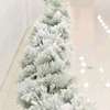 2.7M Christmas Pine Garland Snow Flocking Falling Cedar thumb 1