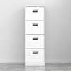 Office Cabinet : Vertical 4-Drawer Steel Cabinet Storage thumb 3