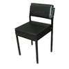 Non Rotating Leather Cataline Office Waiting Chair thumb 1