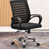 Swivel Black Mesh Office Chair Adjustable Height thumb 2