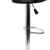 Office Barstool: Swivel Barstool with metal base thumb 1