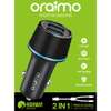 ORAIMO OCC-21D CAR CHARGER 2 in 1 DUAL USB PORTS + 2 in 1 Lightning n Microusb Cable thumb 1