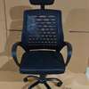 Adjustable Black Swivel Mesh Office Chair thumb 6
