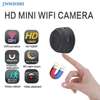 Mini Hidden Spy Camera WiFi Small Wireless Video Camera Full HD 1080P Audio Infrared Night Vision Motion Sensor Support SD Card for iPhone Android Video Detection Security Nanny Surveillance Cam thumb 0