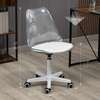 Office Chair: Acrylic Swivel Desk Chair, Minimalist Style thumb 1