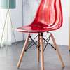 Office Chair: Clear Eames Red Dining Chair thumb 0