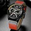 Casual Sport Watch Luxury Millitary Leather Men's Watch 8329 thumb 0