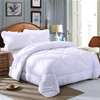 White Satin stripped binded duvets sets* thumb 1