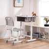 Kids Furniture; Brown Adjustable Desk Chair Set For Children thumb 0