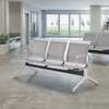 Durable Chrome Steel Waiting Bench – 3-Seater thumb 5
