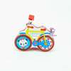 Save for a Bike Bicycle Shaped Tin Piggy Bank with Padlock thumb 0