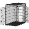 LASA Heavy-duty Foldable Metal Dog Cage 2 Doors... thumb 2