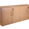 4 Door Storage Credenza Cabinet thumb 0