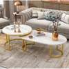 Marble Top 2 Piece Dining Coffee Tables thumb 5