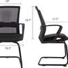 Cantilever Office Mesh Guest Seat thumb 3