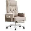 Adjustable Leather Swivel Chair for Executive Use thumb 4