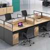Office Workstation : Modern 4-Way Office Workstation thumb 3