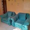 Blue Four-Seater Sofa Compact Modern Design thumb 2