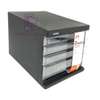 4 Layer Desktop Plastic File Cabinet Office Storage Box thumb 4