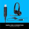 Logitech USB Headset H390 with Noise Cancelling Mic thumb 1