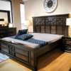 King Size Mahogany wood Beds, bedsides and dressers thumb 5