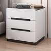 White Wooden Nordic Style Side Bedroom Cabinet thumb 5