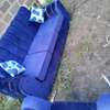 Affordable blue 3seater sofa set on sell thumb 1