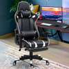 Office Chair: Back Angle Leather Game Chair Ergonomic Design thumb 4