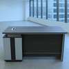 Durable 140cm Executive Work Desk with Sleek Finish thumb 7