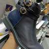 Ladies Quality black leather boots thumb 2