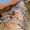 Galvanized razor barbed wire thumb 1