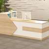 Reception Desk: 1.6 Meter Reception Front Office Desk thumb 1