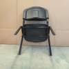 Stackable Black Conference Chair –Heavy-Duty Metal Frame thumb 2