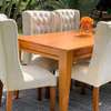 6 seater Quality fabric dining thumb 1