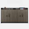 Office Cabinet: 4-Door Wooden Office Storage Cabinet thumb 3