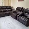 5/6 seater real recliner sofas thumb 0