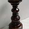 Antique Wooden Candle Holder thumb 1