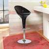 Black Plastic Adjustable Counter Barstool thumb 3