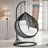 Home Chair: Modern Rattan Balcony Swing Chair thumb 3