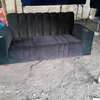 Affordable black 3seater sofa set on sell thumb 1
