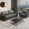 Modern Imported Leather Executive Visitor's Waiting Sofa thumb 8
